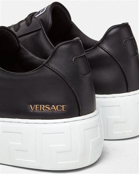 versace mens sneaker sale|versace greca sneakers men's.